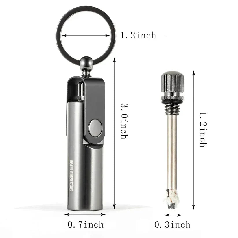 Portable Waterproof Flint Lighter