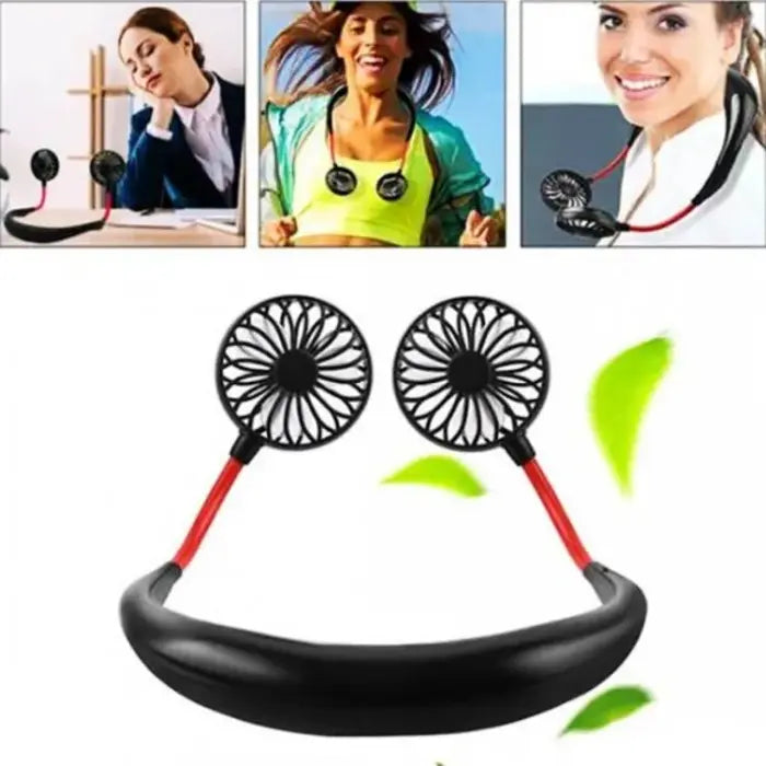 Hands-Free Wearable Neck Fan