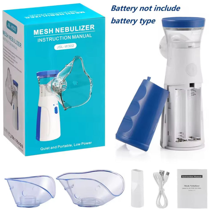 Portable Mesh Nebulizer for Kids & Adults – Compact & Efficient