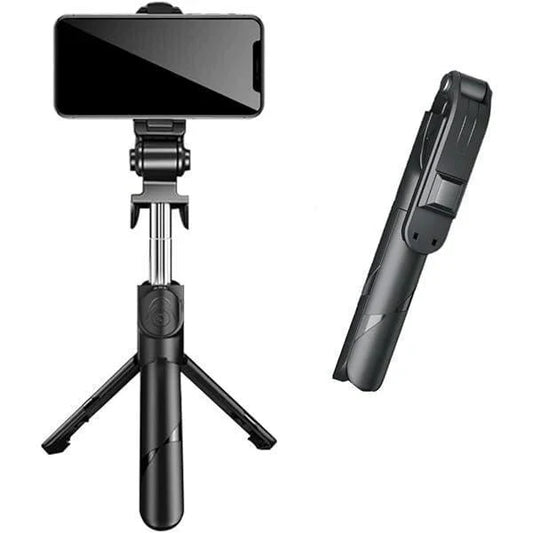 Selfie Stick with LED Light, Bluetooth Remote & Tripod Stand