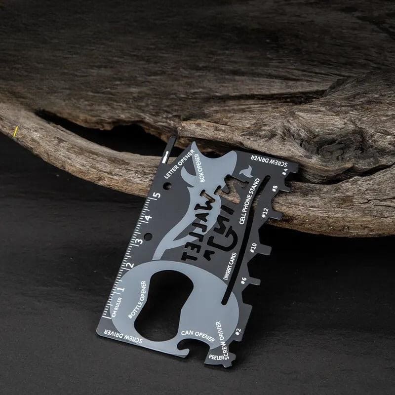 Ninja Wallet Multi-Tool – 18-in-1 Credit Card-Sized Gadget